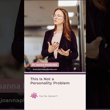 This Is Not a Personality Problem #FearTax